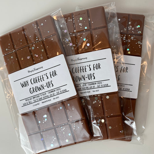 Why Coffee's for Grown-Ups Wax Melt