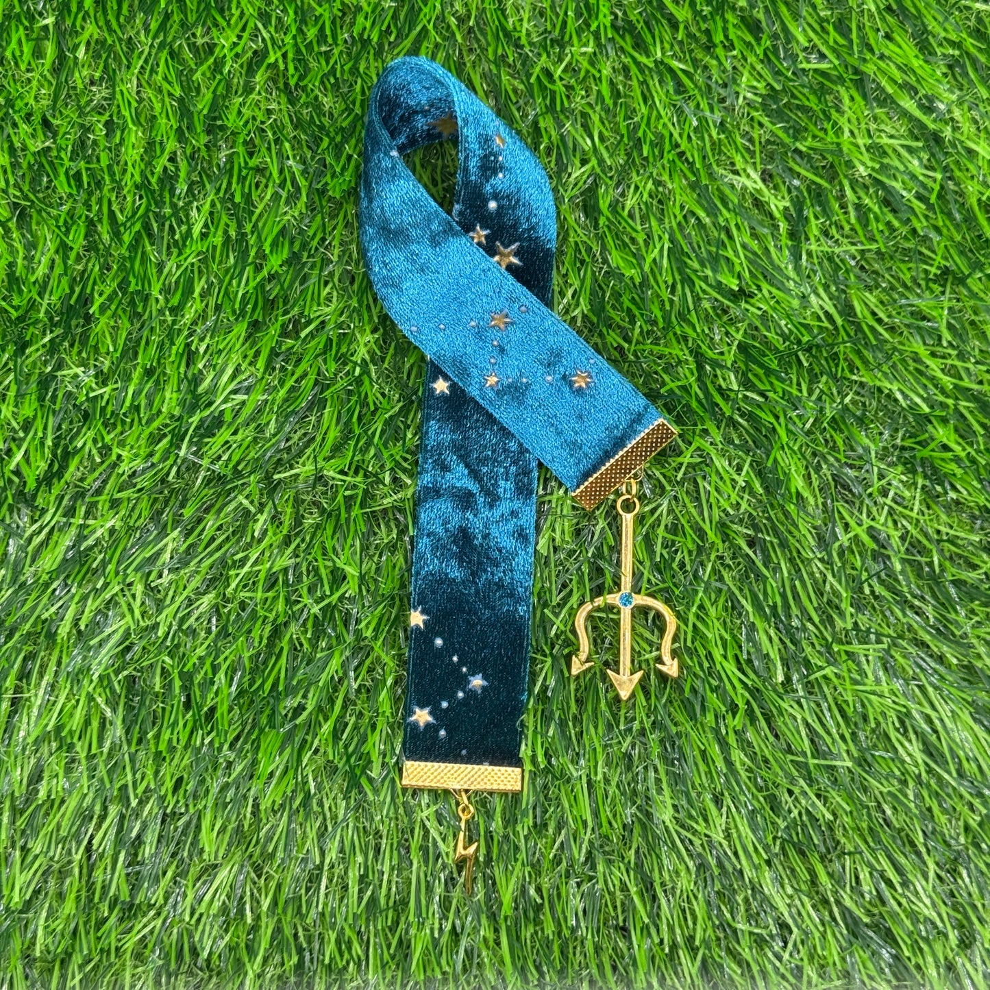 Lightening Thief Velvet Bookmark